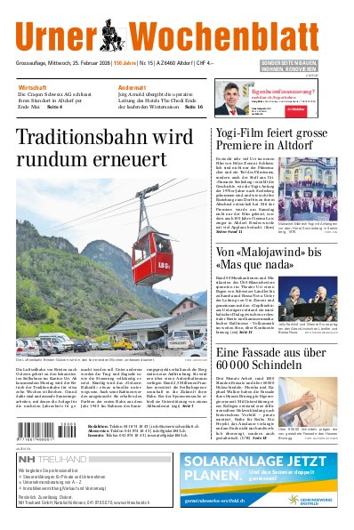 UW 15/2026 25. Februar