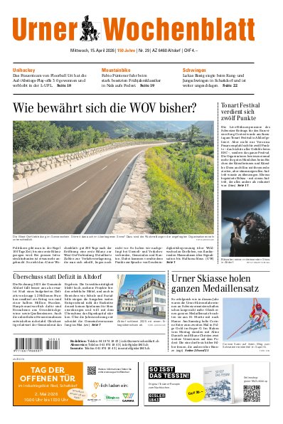 UW 29/2026 15. April