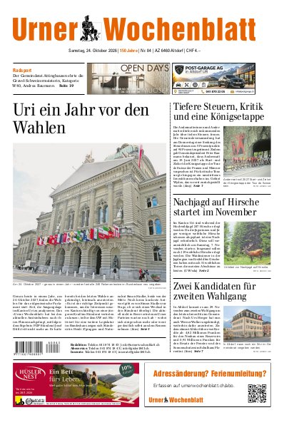 UW 84/2026 24. Oktober